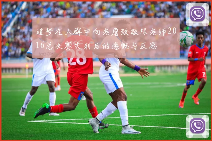 追梦在人群中向老詹致敬绿老师2016总决赛失利后的感慨与反思